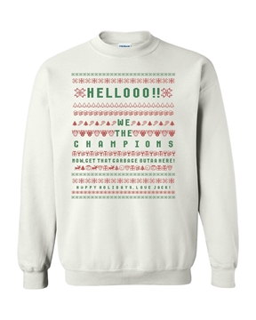 Picture of Ugly Holiday Sweater (White)