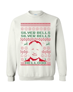 Picture of Silver Bells Hello Holiday Sweater (White)