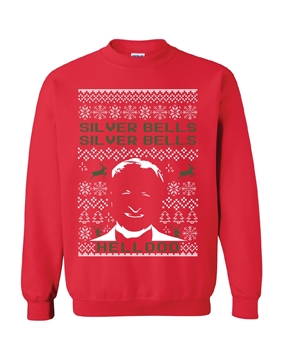 Picture of Silver Bells Hello Holiday Sweater (Red)