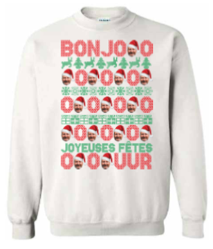 Picture of Ugly Bonjooour Holiday Sweater