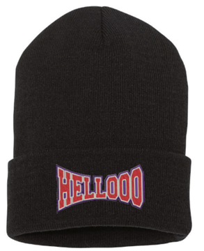 Picture of Hellooo Beanie (Front and Back Logo)