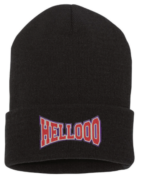 Picture of Hellooo Beanie (Front and Back Logo)